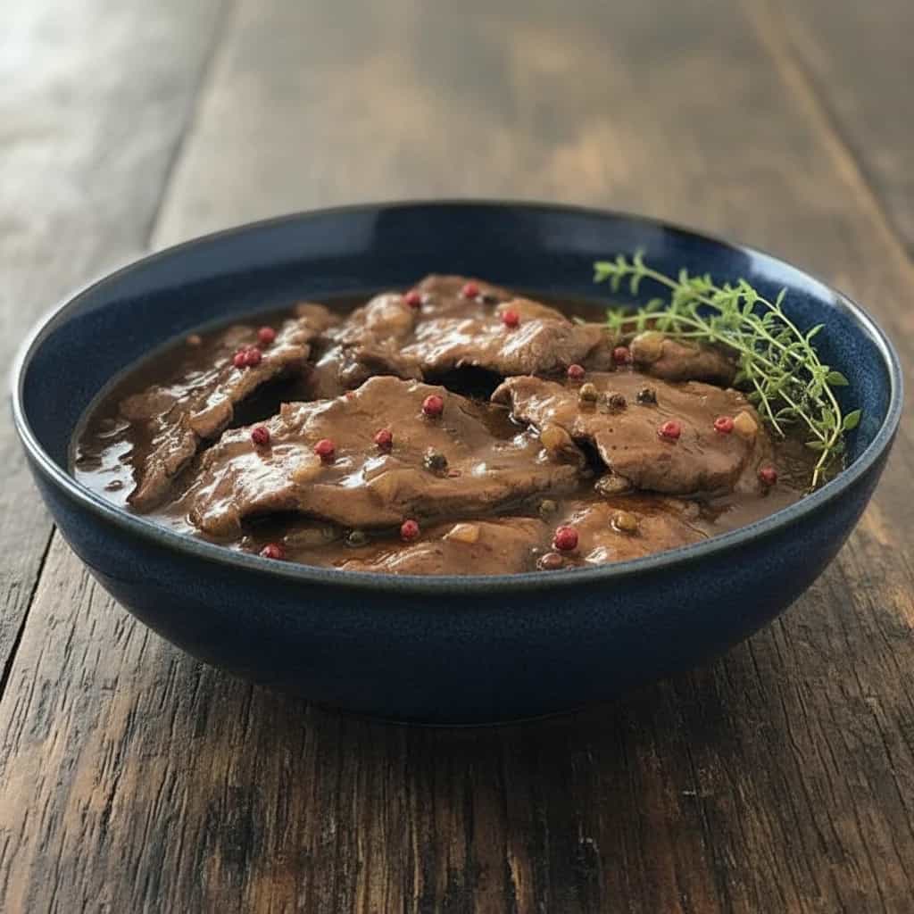 Filé ao Molho Poivre