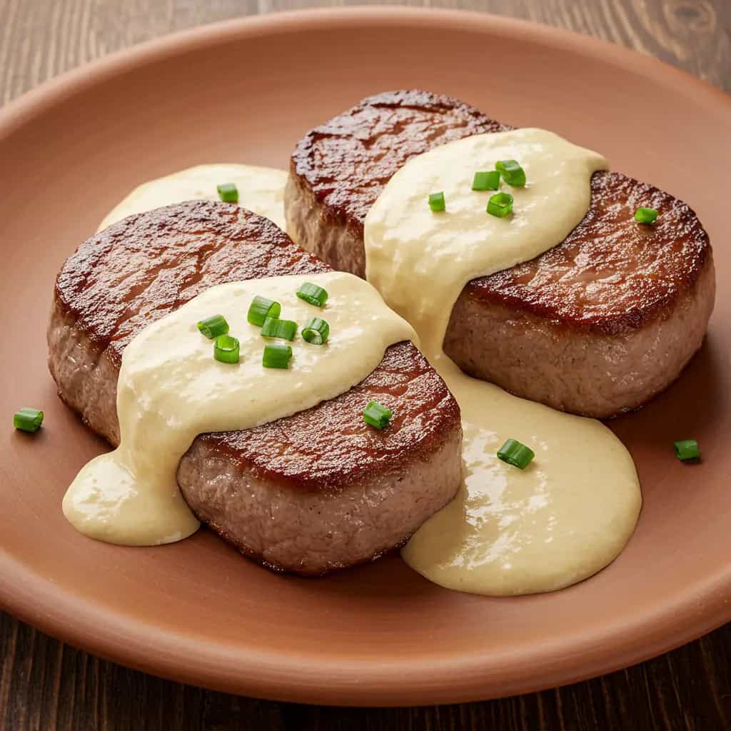 Filé de Avestruz ao Creme