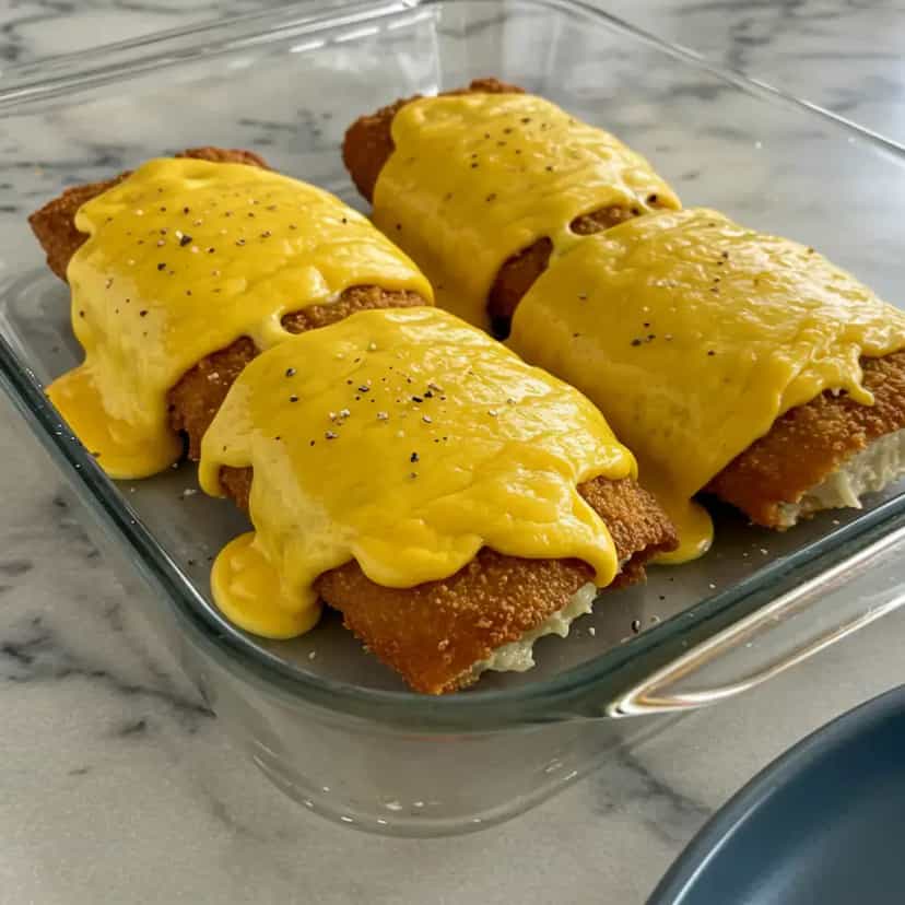 Foto deliciosa de Filé de Frango à Parmegiana pronta para servir - Carnes & Frango