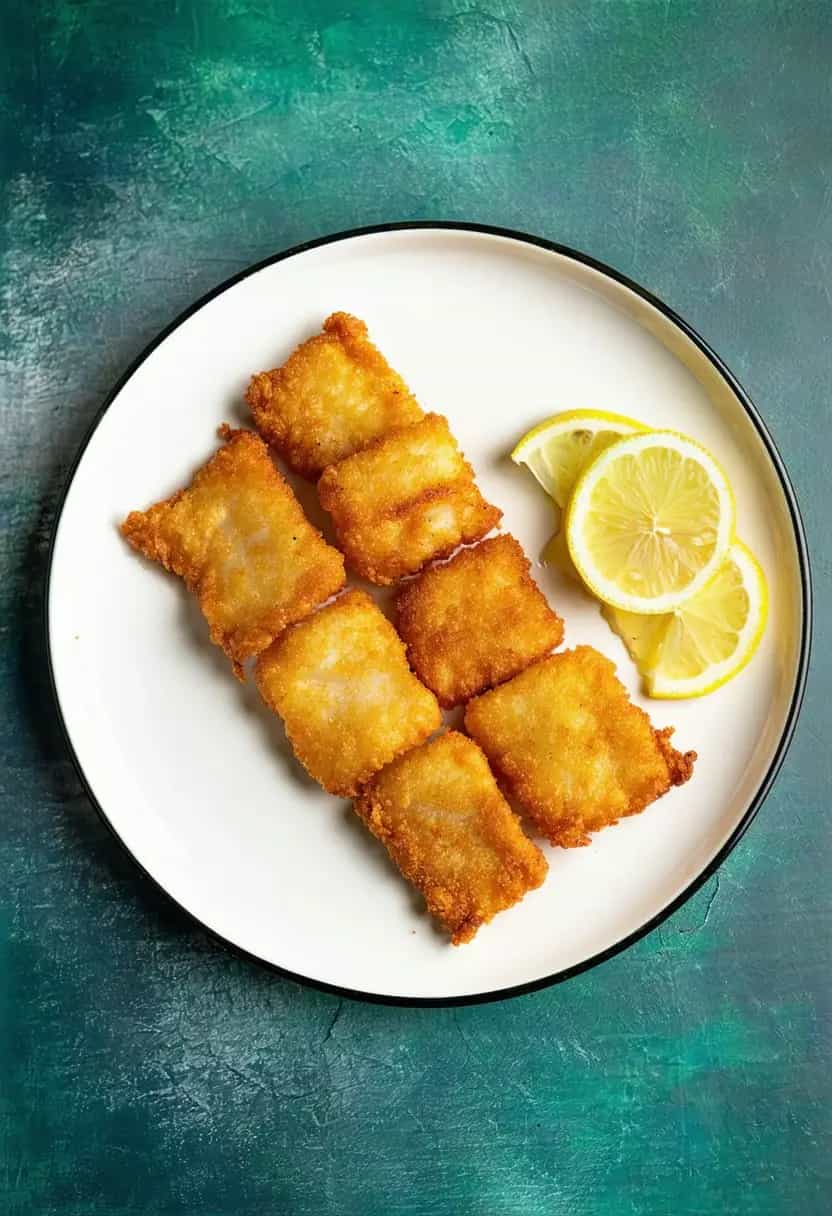 Filé de Panga Frito com Limão