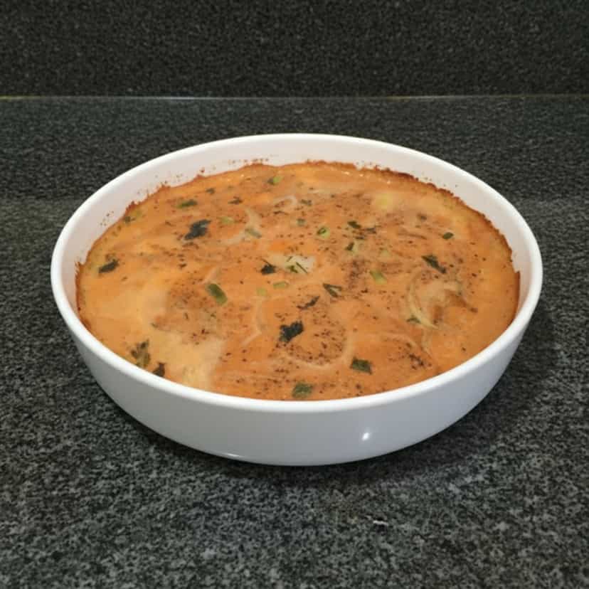 Foto deliciosa de Filé de peixe cremoso pronta para servir - Peixes & Frutos do Mar