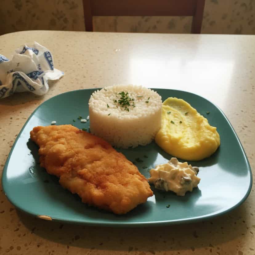 Foto deliciosa de Filé de Pescada à Dorê pronta para servir - Peixes & Frutos do Mar