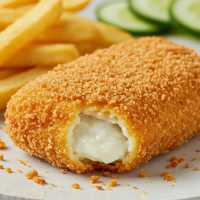 Foto deliciosa de Filé de tilápia frito simples pronta para servir - Peixes & Frutos do Mar