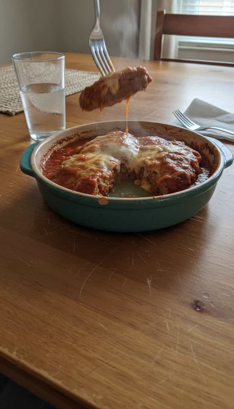Foto deliciosa de Filé Mignon à Parmegiana Rápido pronta para servir - Outras Receitas