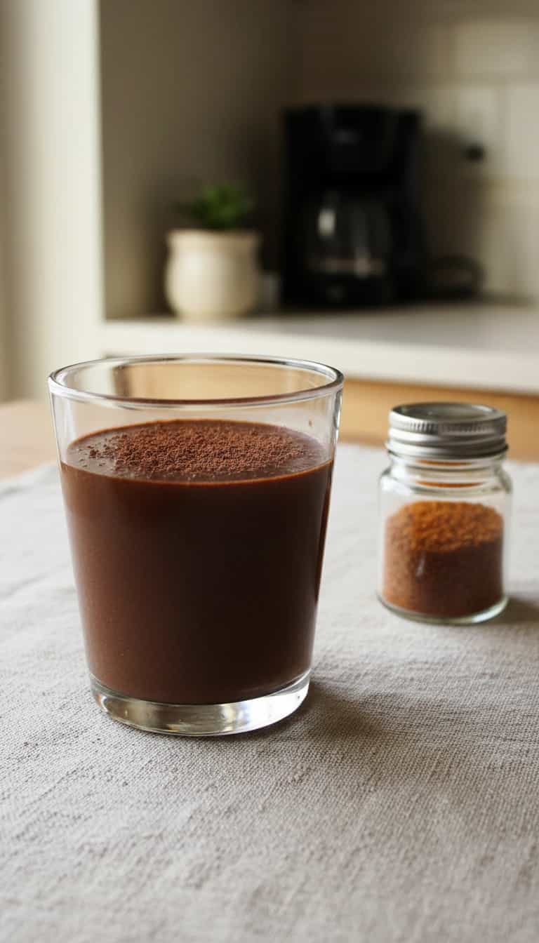 Foto deliciosa de Flan de Chocolate Cremoso pronta para servir - Pudins & Cremes