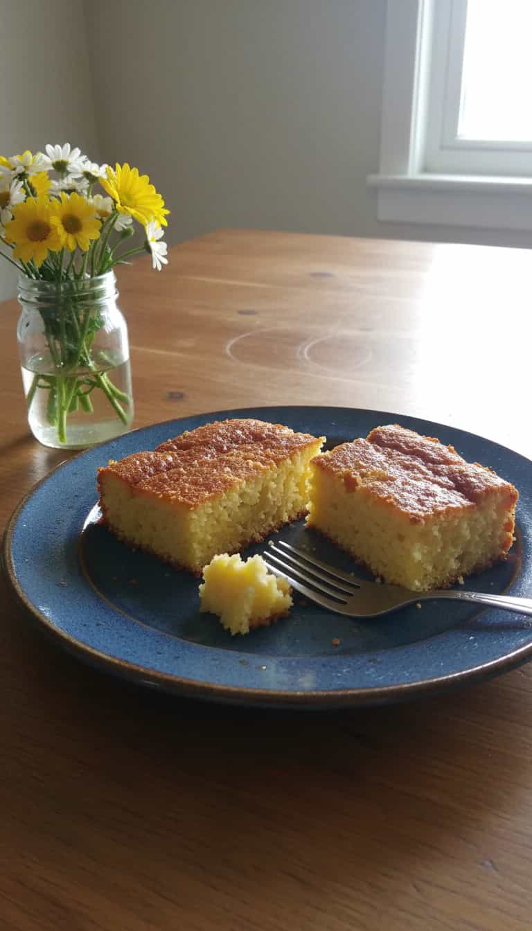 Foto deliciosa de Fofura de Fubá pronta para servir - Bolos & Cupcakes