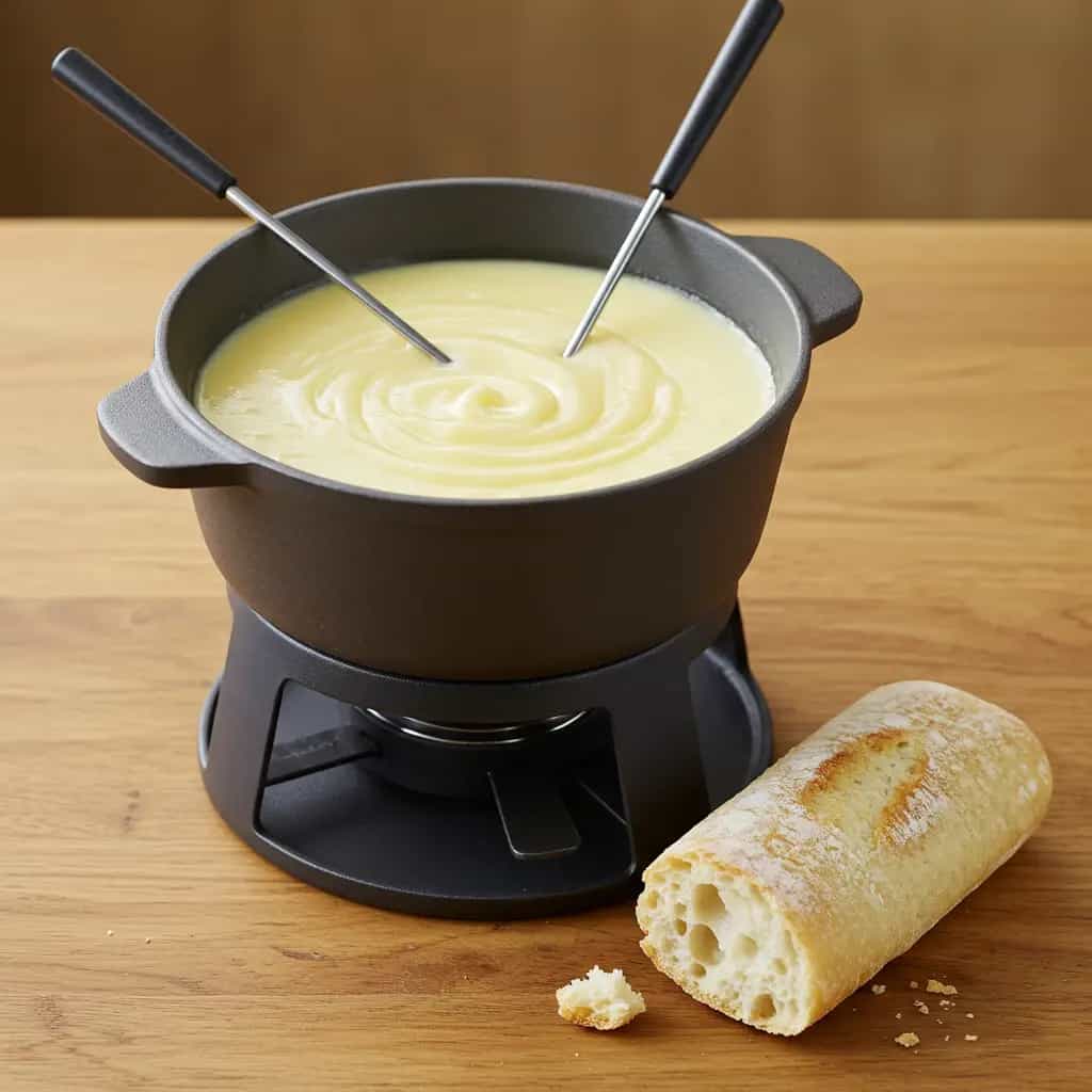Fondue de Queijos com Roquefort