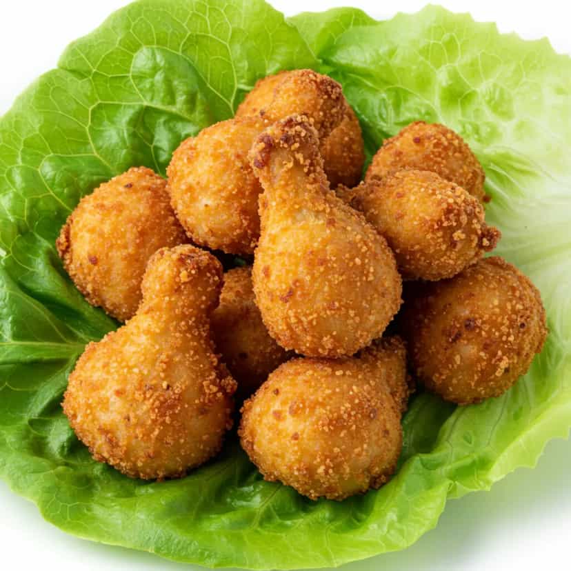 Foto deliciosa de Frango à passarinho light pronta para servir - Carnes & Frango