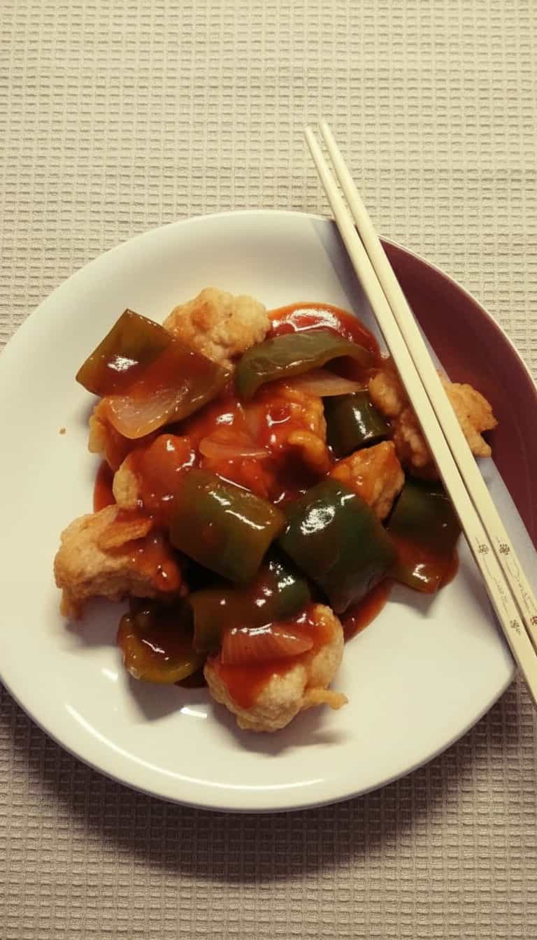 Foto deliciosa de Frango Agridoce com Abacaxi pronta para servir - Carnes & Frango