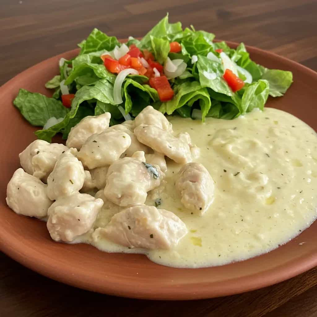 Frango ao Fricassê Cremoso