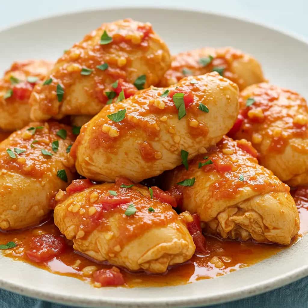 Frango Apimentado com Cogumelos