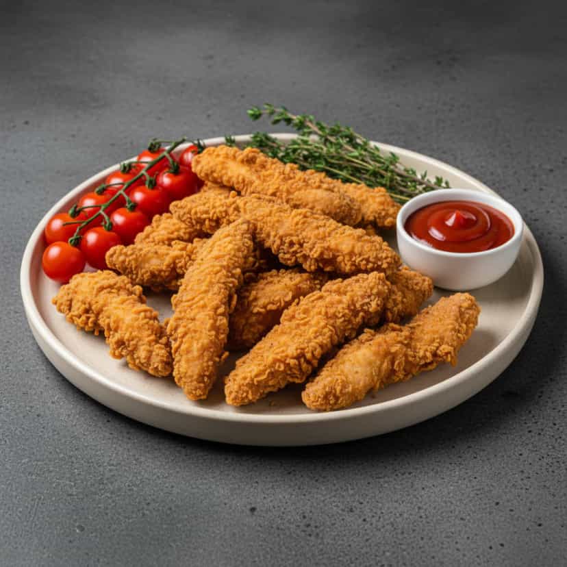 Foto deliciosa de Frango assado com cebola e parmesão pronta para servir - Outras Receitas