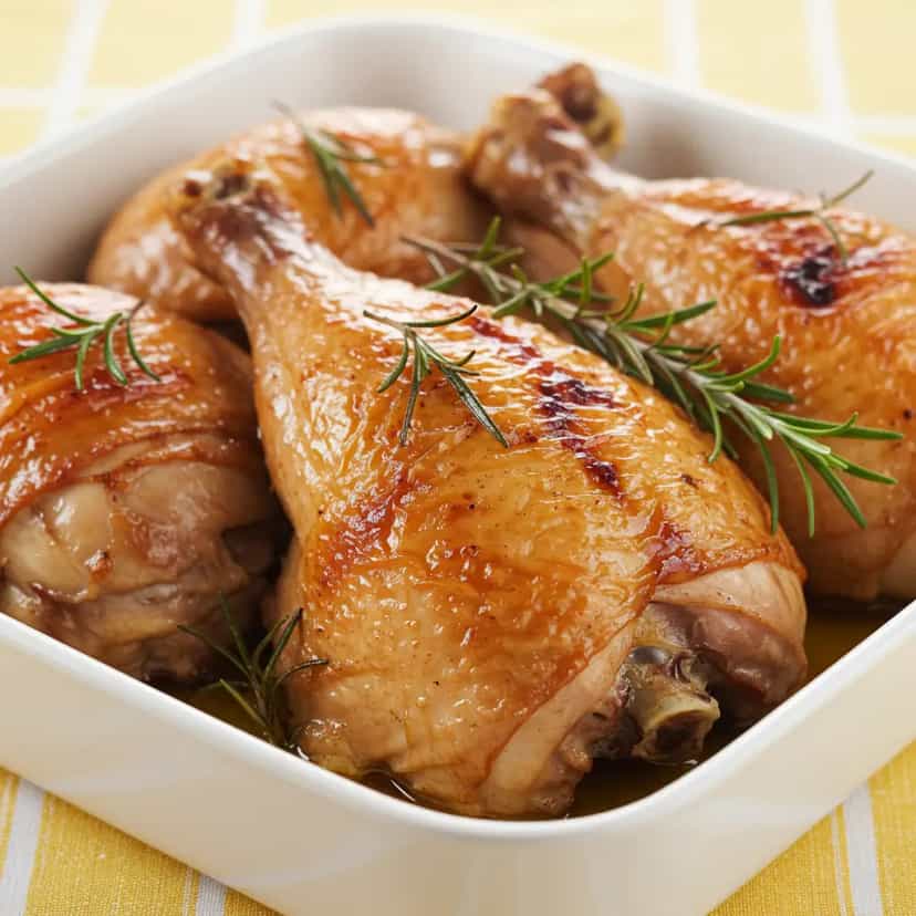 Foto deliciosa de Frango Assado com Maionese pronta para servir - Carnes & Frango
