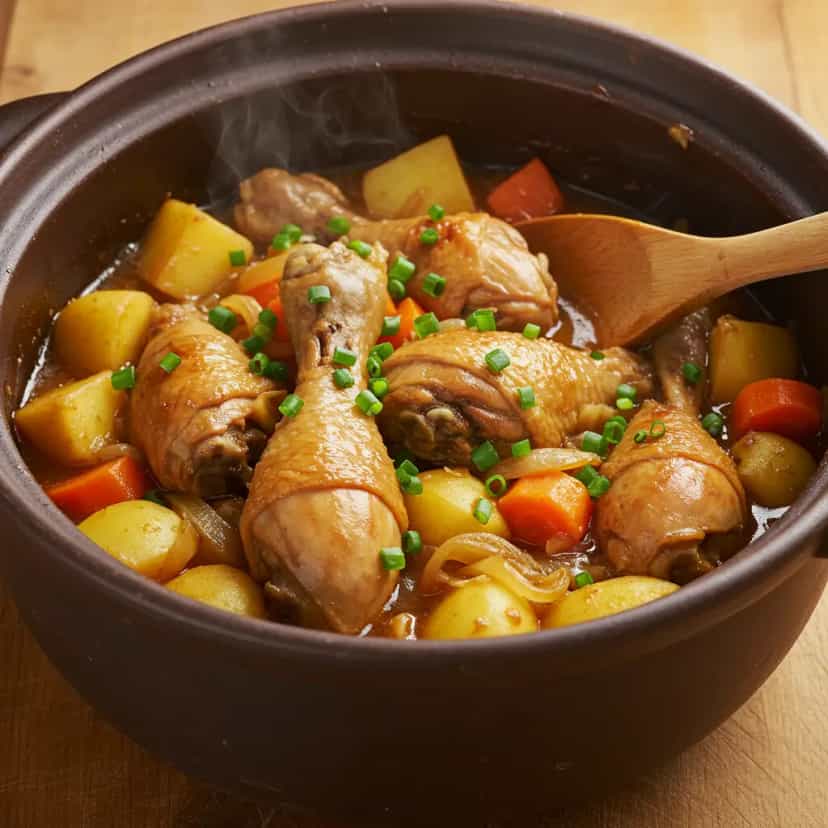 Foto deliciosa de Frango com Mel e Legumes Assados pronta para servir - Carnes & Frango