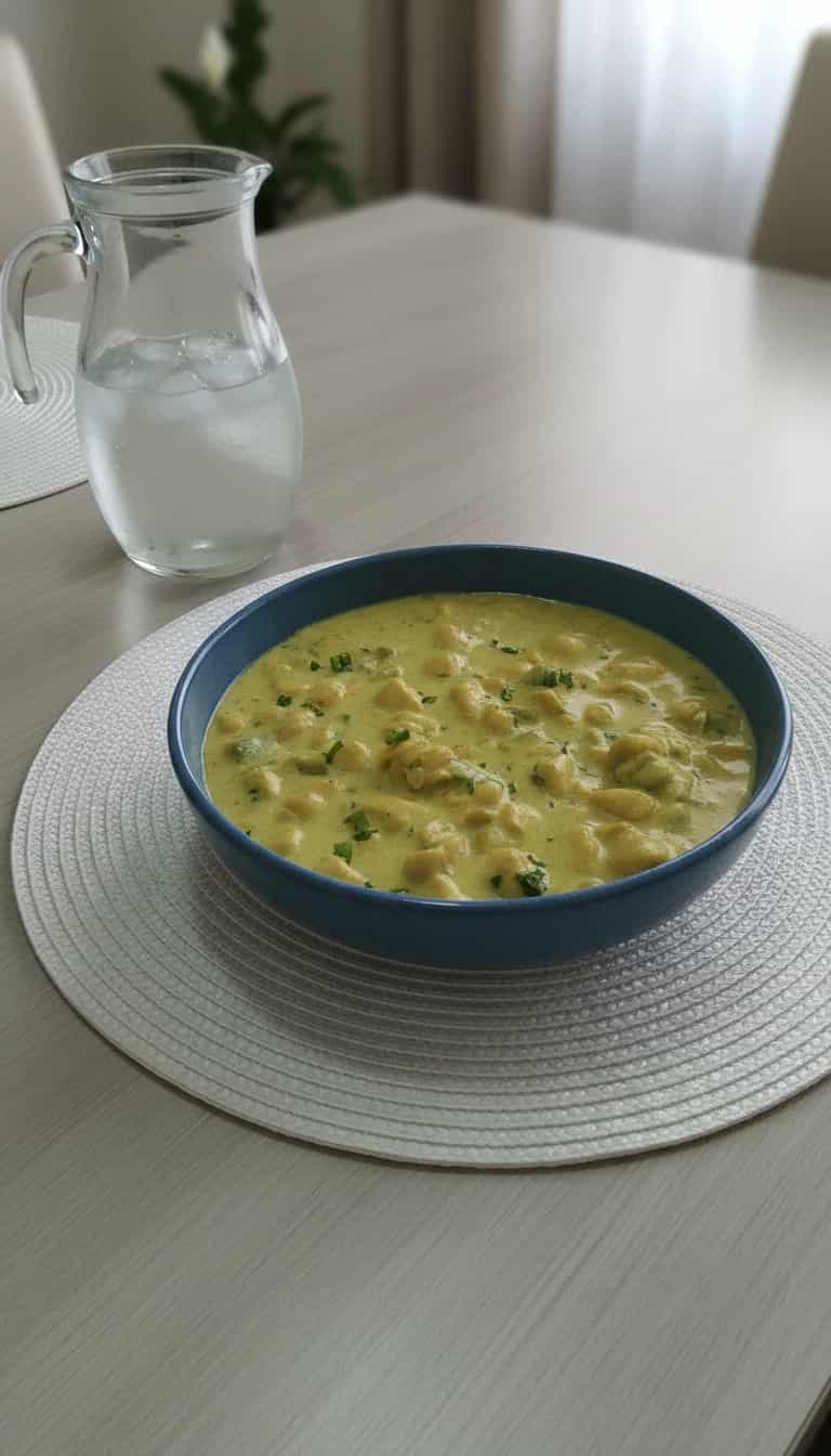 Foto deliciosa de Frango Cremoso ao Curry pronta para servir - Outras Receitas