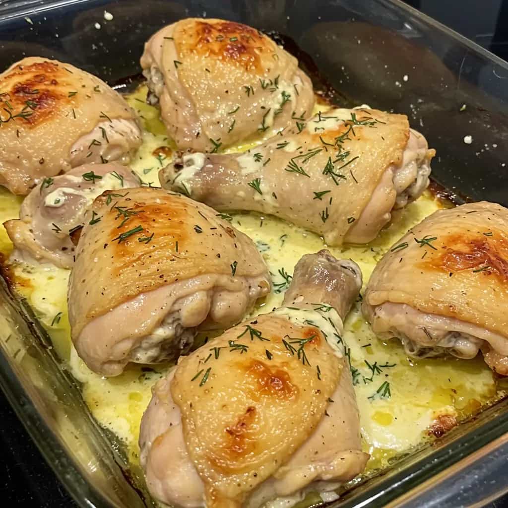 Frango Cremoso ao Forno