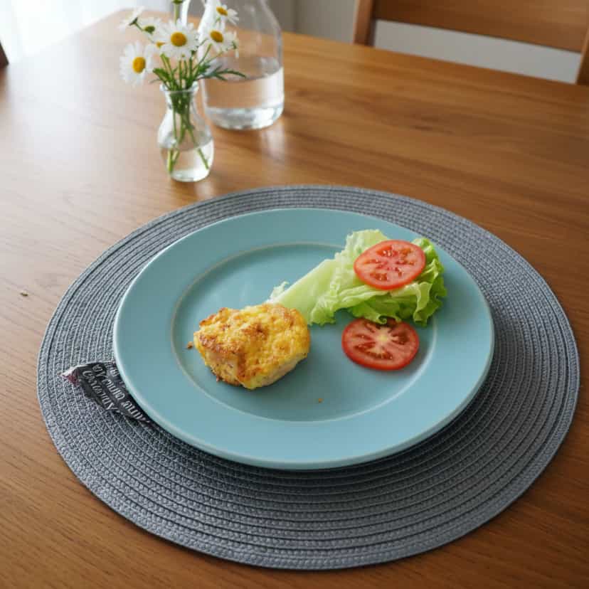 Foto deliciosa de Frango Crocante com Purê de Batata pronta para servir - Carnes & Frango