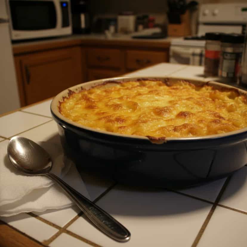 Foto deliciosa de Frango Gratinado com Creme de Milho pronta para servir - Carnes & Frango
