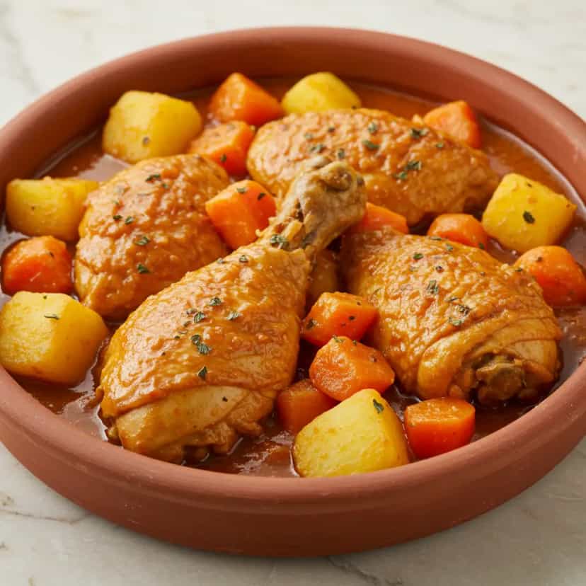 Foto deliciosa de Frango na Pressão: Delicioso e Prático pronta para servir - Carnes & Frango