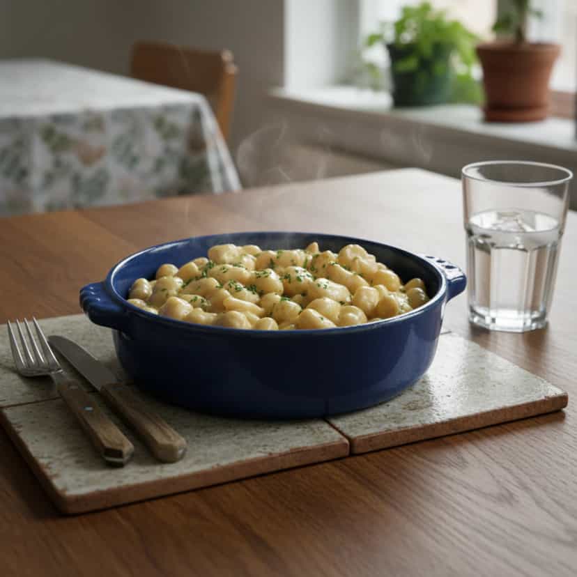 Foto deliciosa de Fricassê cremoso de frango com palmito pronta para servir - Carnes & Frango