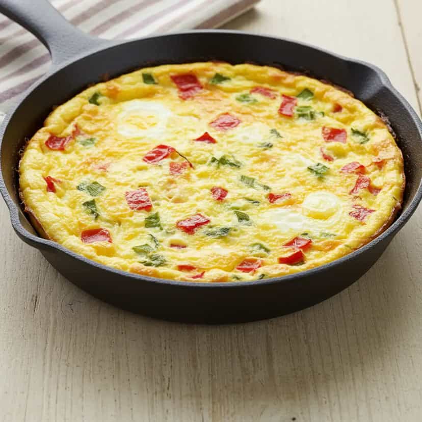 Foto deliciosa de Fritada Caipira Simples pronta para servir - Outras Receitas