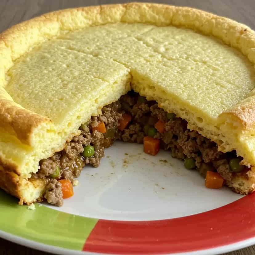 Foto deliciosa de Fritada de Carne Moída pronta para servir - Carnes & Frango
