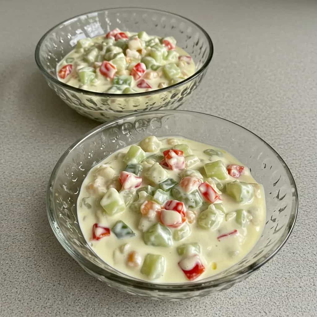 Galantine de Pepino e Pimentão