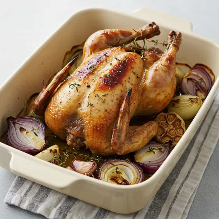 Foto deliciosa de Galeto Assado pronta para servir - Carnes & Frango