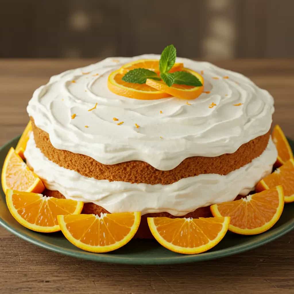 Gateau de Laranja Brasileiro