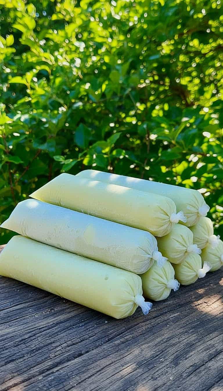 Foto deliciosa de Geladinho de Abacate pronta para servir - Doces Gelados & Sorvetes