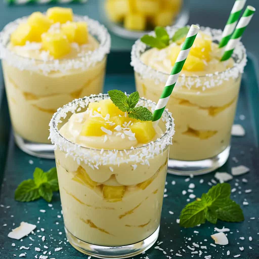 Gelado Cremoso de Abacaxi