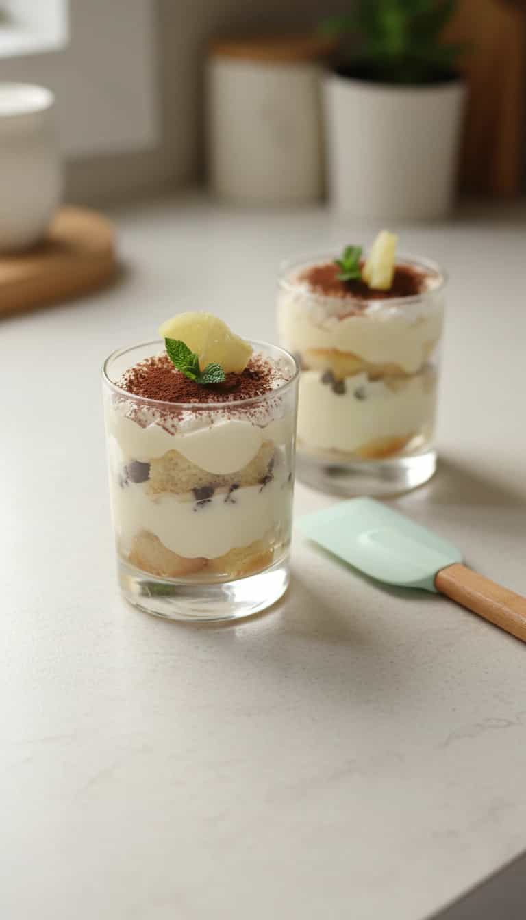Foto deliciosa de Gelado Cremoso de Abacaxi pronta para servir - Doces Gelados & Sorvetes
