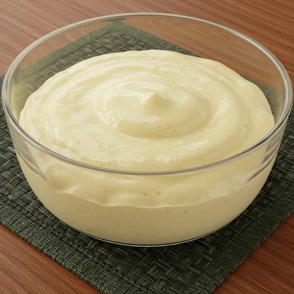 Gelatina Cremosa com Creme de Leite