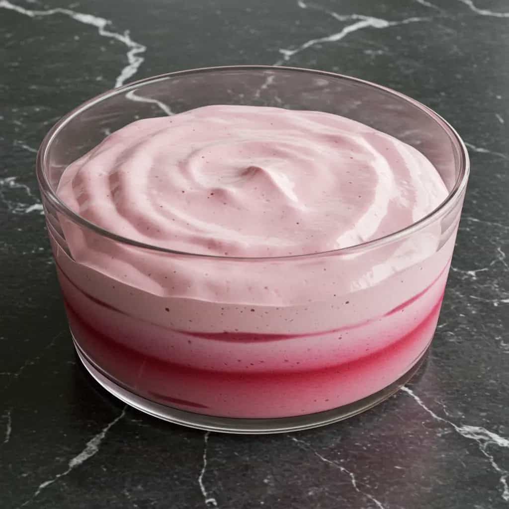 Gelatina Cremosa de Limão