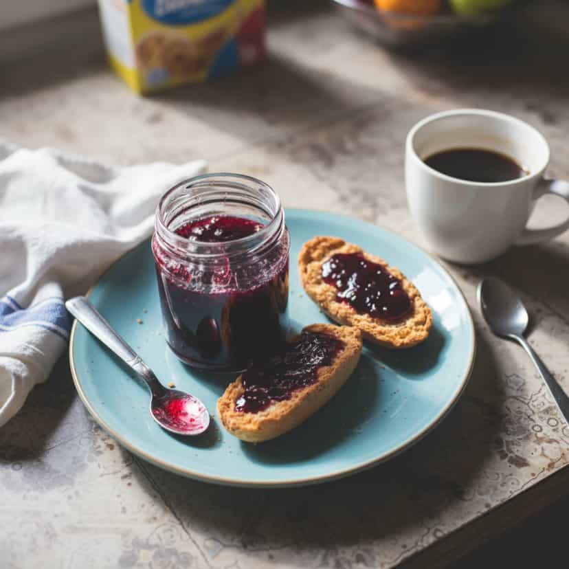 Foto deliciosa de Geleia Artesanal de Amoras pronta para servir - Outras Receitas