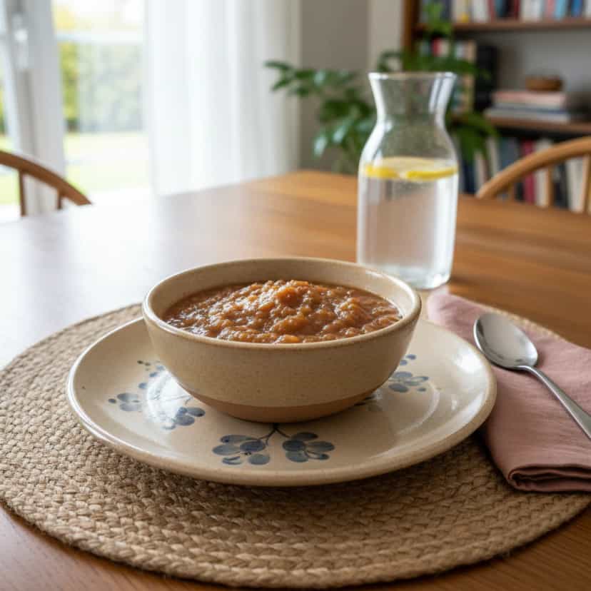Foto deliciosa de Geleia Cremosa de Figo com Hortelã pronta para servir - Outras Receitas