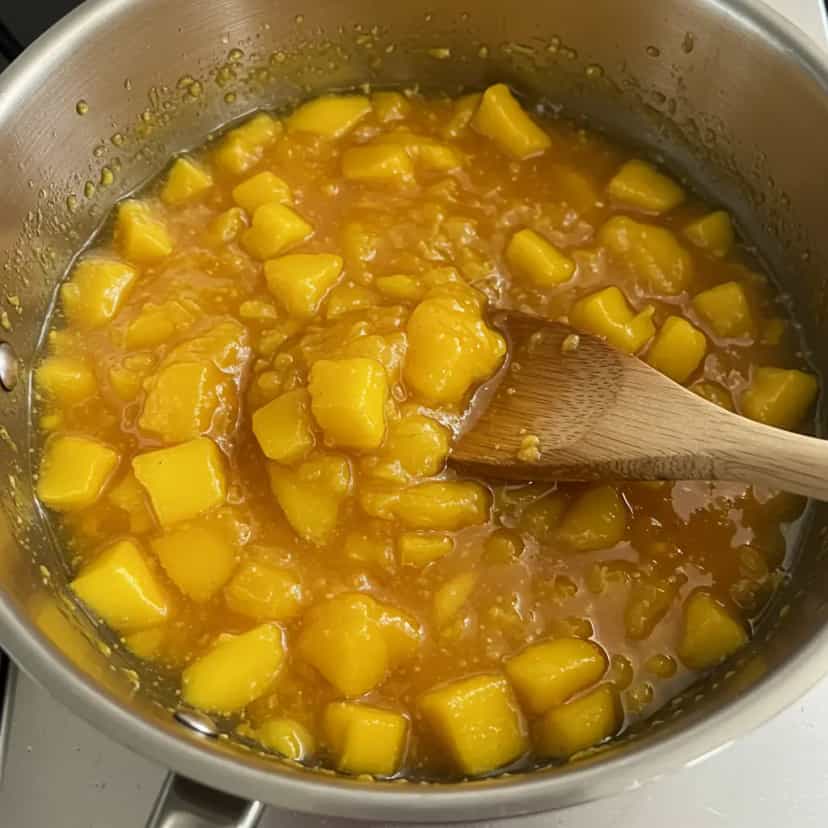 Foto deliciosa de Geleia de Manga com Pimenta Malagueta pronta para servir - Outras Receitas