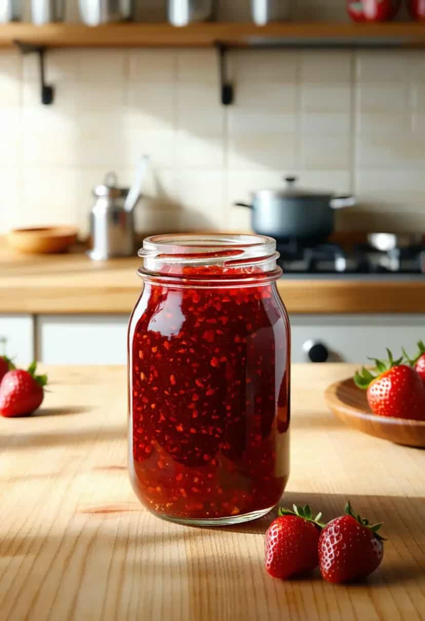 Foto deliciosa de Geleia de Morango Congelado pronta para servir - Outras Receitas