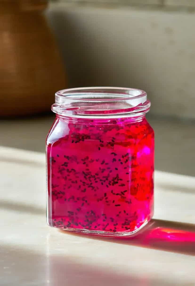 Foto deliciosa de Geleia de Pitaya Simples pronta para servir - Outras Receitas