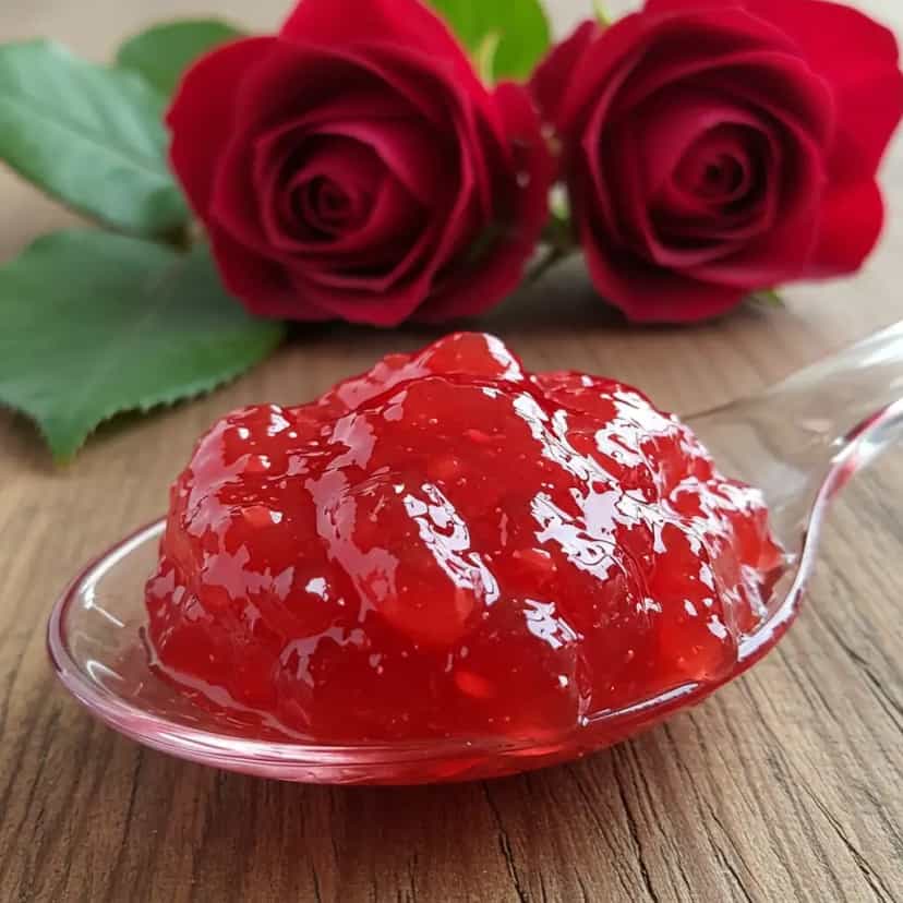 Foto deliciosa de Geléia Diet de Morango com Limão pronta para servir - Sem Açúcar