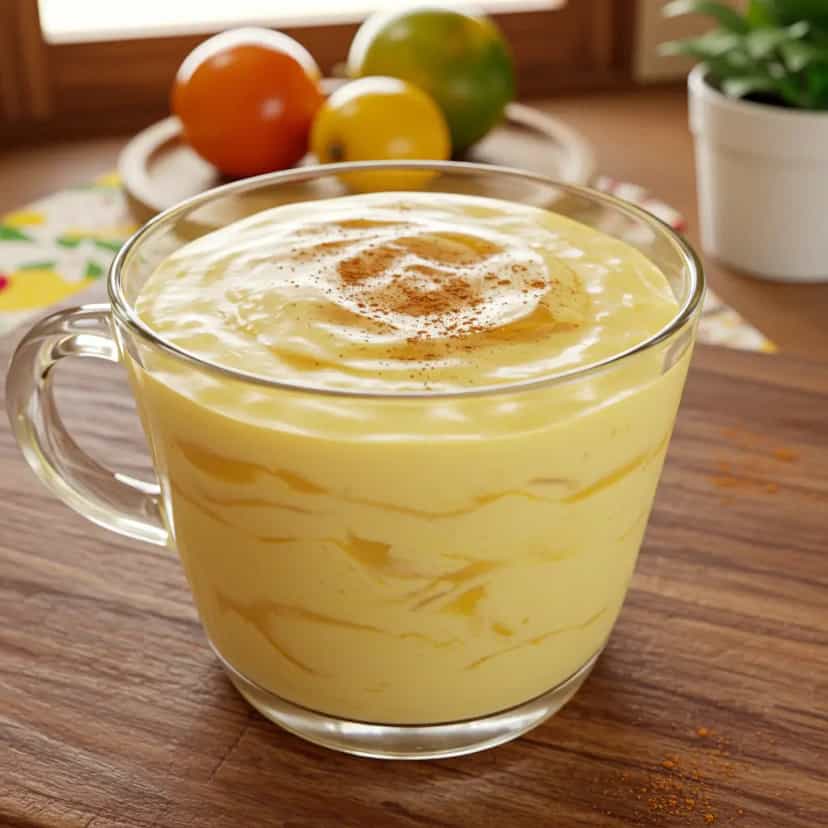 Foto deliciosa de Gemada da vovó pronta para servir - Bebidas Quentes