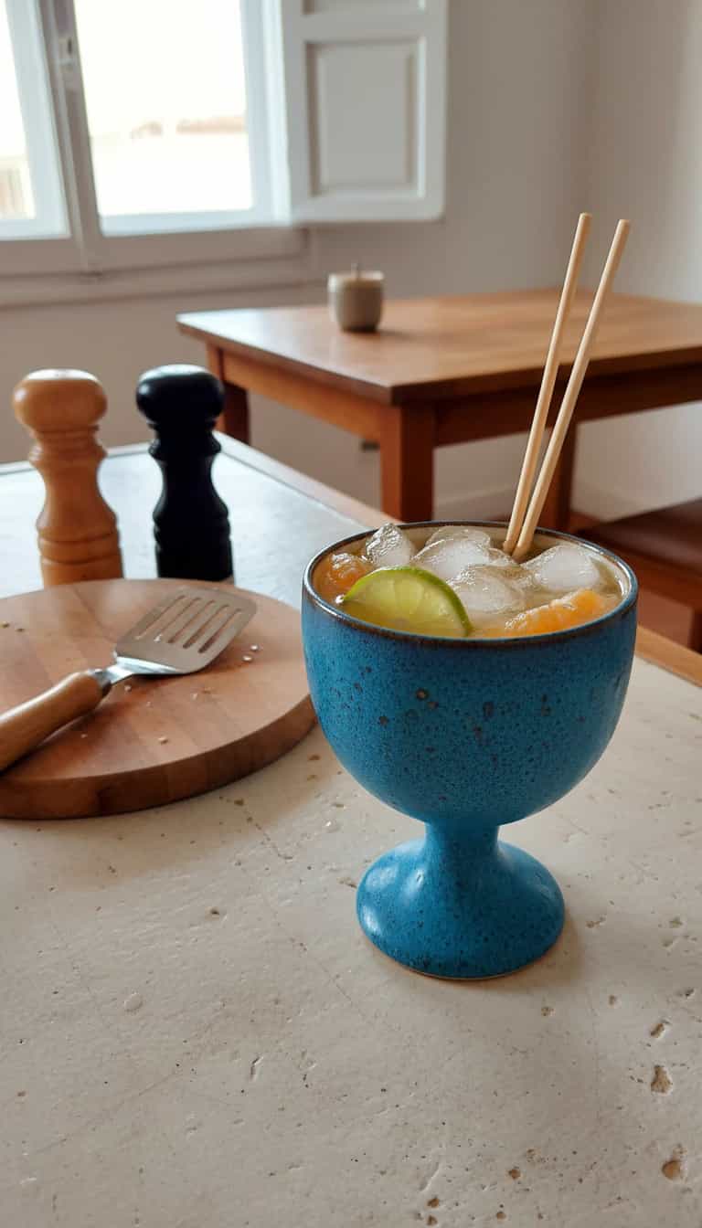 Foto deliciosa de Gin Tônica com Bergamota pronta para servir - Coquetéis