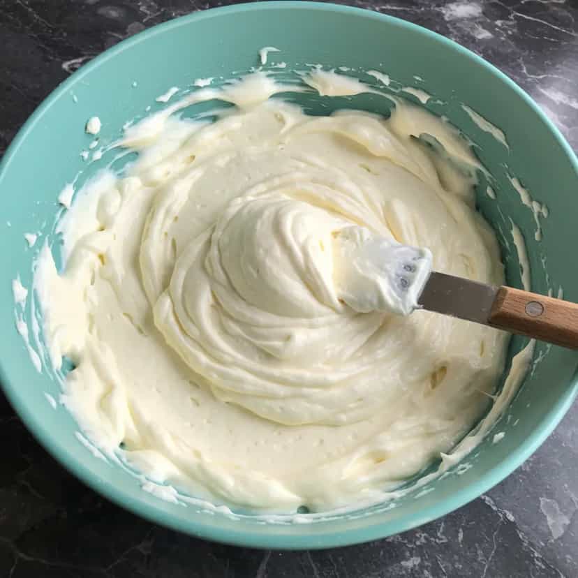 Foto deliciosa de Glaçagem de Margarina Marmorizada pronta para servir - Bolos & Cupcakes