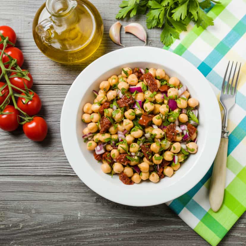 Foto deliciosa de Grão-de-bico Caramelizado com Mel pronta para servir - Snacks Naturais