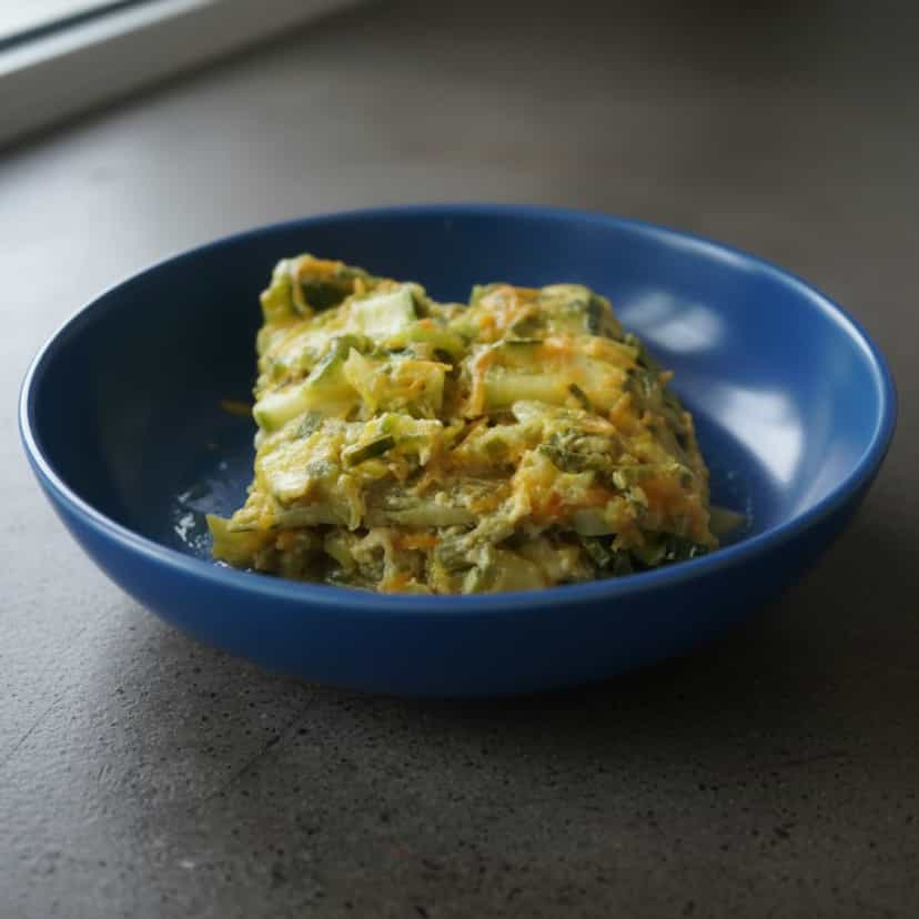 Foto deliciosa de Gratinado de Abobrinha pronta para servir - Almoço & Jantar