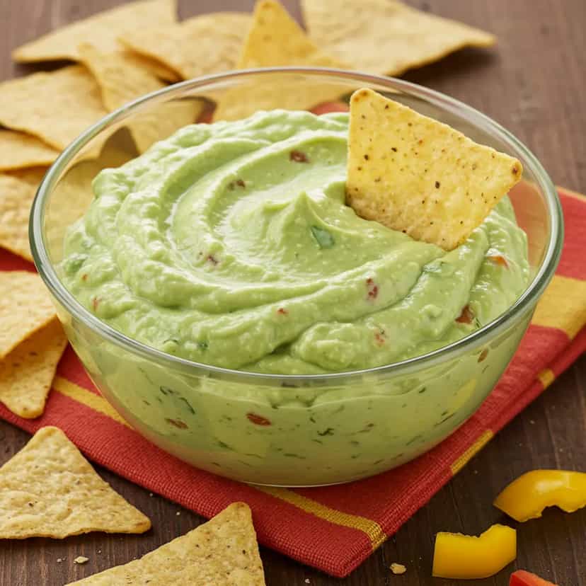 Foto deliciosa de Guacamole Cremosa pronta para servir - Pastas & Patês