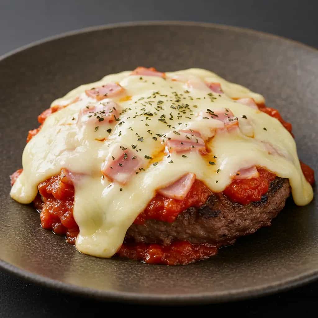 Hambúrguer à Pizza