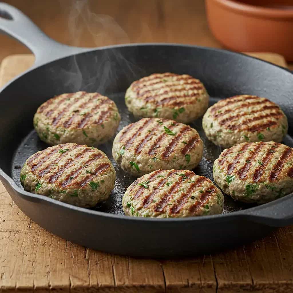 Hambúrguer Bovino Light Caseiro