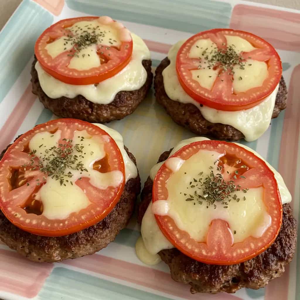 Hambúrguer Caseiro Assado