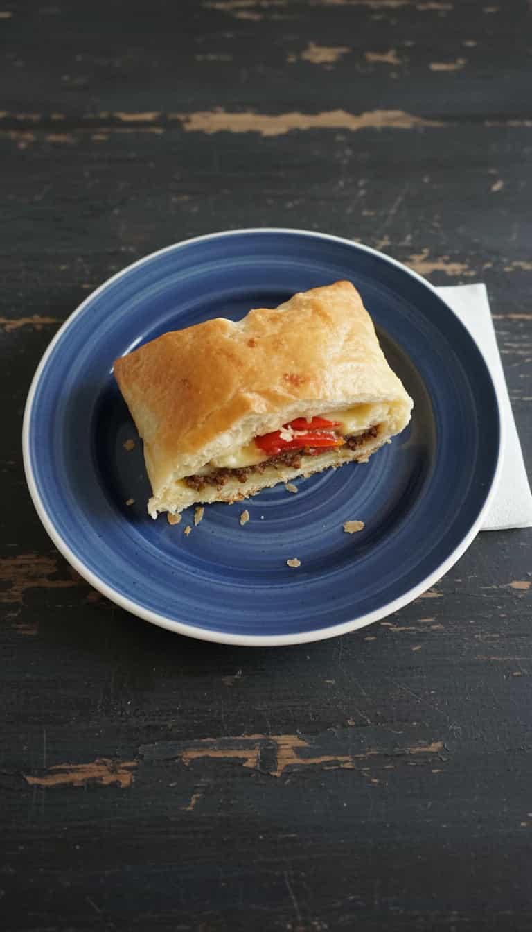 Foto deliciosa de Hambúrguer Caseiro na Massa pronta para servir - Sanduíches & Hambúrgueres